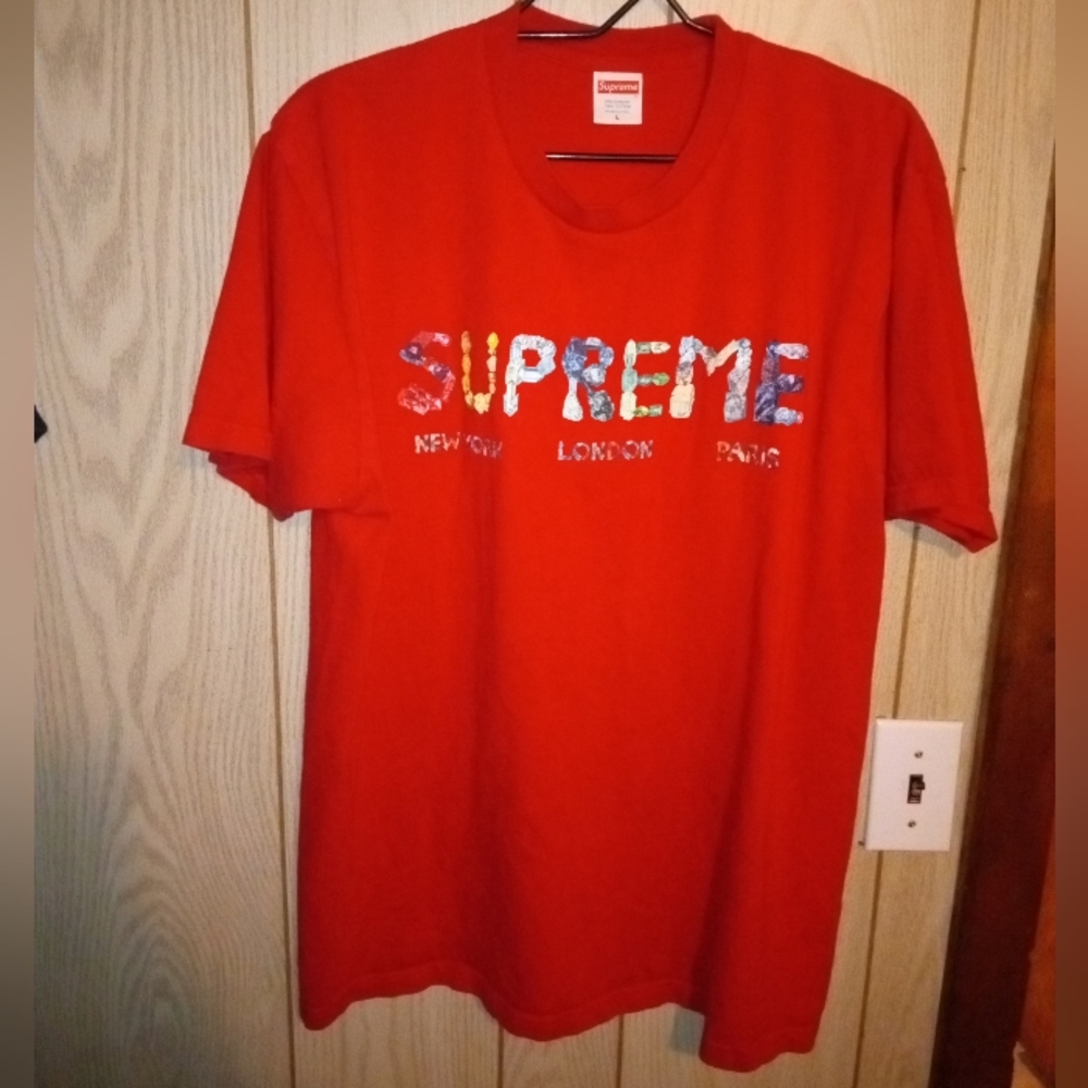 Supreme Rocks Tee Red - Picture 2 of 10